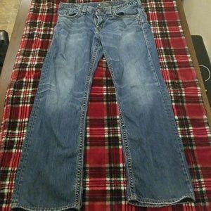 Mens silver Jeans Gordie